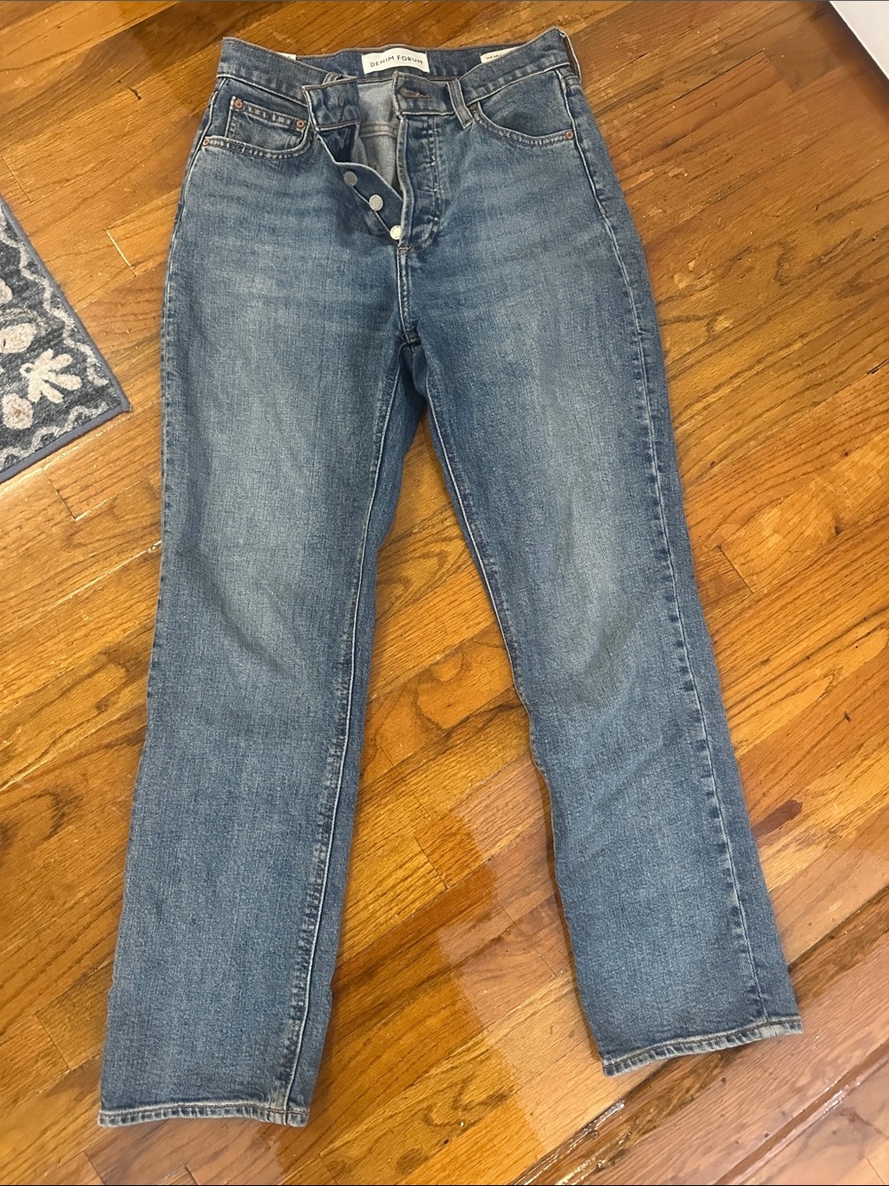 Denim forum Jeans - Comfortable Mid-Rise Fit